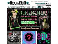 toofastonline.com clothing, punk, rockabilly toofastonline.com clothing, punk, rockabilly