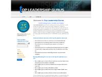 Top Leadership Gurus presents the world's top 25 leadership experts. Top Leadership Gurus presents the world's top 25 leadership experts.