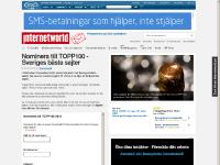 Nominera till TOPP100 - Sveriges bästa sajter - Internetworld