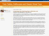 Train Tables, Dollhouses and Classic Wood Toys