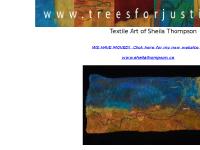 textile art, leaf skeletons, bark, trees for justice textile art, leaf skeletons, bark, trees for justice