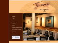 tremonterestaurant.com Tre Monte Restaurant and bar