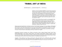 Tribal India Art & India jewelry, handicraft, furniture export information Tribal India Art & India jewelry, handicraft, furniture export information