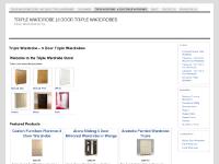 Triple Wardrobe Shop - 3 Door Triple Wardrobes Triple Wardrobe Shop - 3 Door Triple Wardrobes