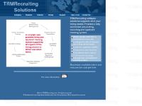 TRM Recruiting software, applicant tracking system, resume management and job site hosting