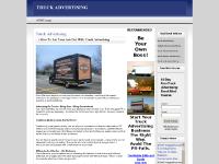 truck advertising