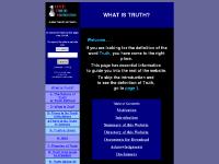 WHAT IS TRUTH?