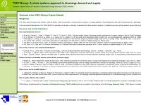 TSEC-Biosys: A whole systems approach to analysing bioenergy demand and supply TSEC-Biosys: A whole systems approach to analysing bioenergy demand and supply