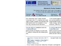 Welcome to TTi - Thurlby Thandar Instruments - please select either our UK or International website