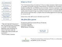 TriUniversity Group of Libraries TriUniversity Group of Libraries