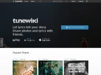 liten tunewiki.com skärmbild