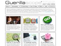 tvadvertising.co Guerillascope Clients, guerillascopeJobs, Guerillascope TV Advert