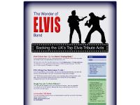 The Wonder of Elvis Band. Elvis Tribute Acts - Do You Need A Backing Band ? The Wonder of Elvis Band. Elvis Tribute Acts - Do You Need A Backing Band ?