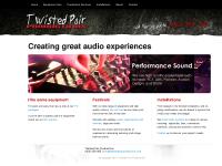 Twisted Pair Productions | Sound & lighting hire Brisbane | Audio Engineers