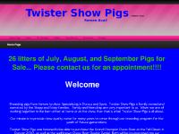 twister-showpigs.com swine, pigs, show pigs