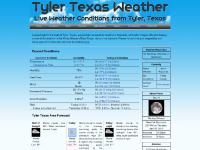 Tyler Texas Weather - Providing real-time weather information to Tyler, Smith County, and East Texas