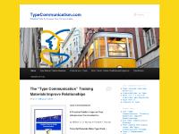 TypeCommunication.com | Practical Tools To Improve Your Communication