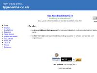 typeonline.co.uk typing, keyboarding