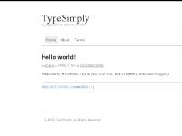 TypeSimply | A simple site to type on, for now.