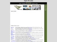 Types Of Loans | FREE INFORMATION FOR LOANS