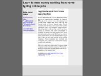 How to get online home typing jobs, Work from home tips How to get online home typing jobs, Work from home tips