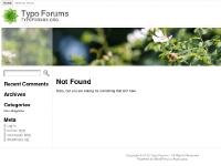 Typo Forums &raquo; TYPOFORUMS.ORG