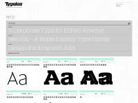 typolar.com typography, font, font design typolar.com typography, font, font design