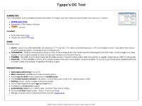typpo.us Screenshot of DCT