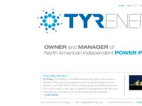 Owner and Manager of North American Independent Power Project - Tyr Energy