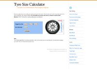 Tyre Size Calculator - Calculate Tyre Dimensions for Plus Sizing