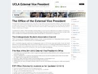 UCLA External Vice President