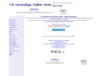 uk-genealogy-online-store.info UK Genealogy, Parish Registers, Trade Directories