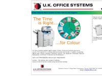 Copiers, printers, fax machines - UK Office Systems. Copiers, printers, fax machines - UK Office Systems.