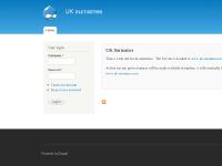 UK surnames