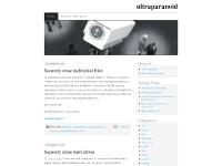 ultraparanoid | A blog on computer and internet privacy and security.