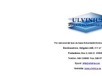 Ulvinius Redovisningsbyr