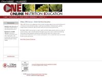 UMass Online Nutrition Education UMass Online Nutrition Education