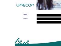 Welcome to Umecon AB