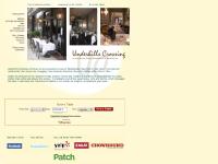 underhillscrossing.com Reserve Now on OpenTable.com, Underhills Crossing, Website design: New York Design Studio