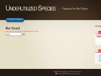 Underutilized Species