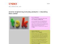 undesigning.org UNDO!, Eyebeam Art + Technology Center, bsing