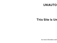 uniauto.co.uk uniauto.co.uk