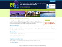 - The Universities' Marketing, Communications and Development Conference