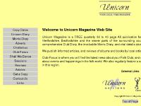 Unicorn Magazine: Home Page Unicorn Magazine: Home Page