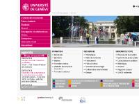 Université de Genève - Accueil Université de Genève - Accueil