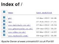 unimatrix001.co.uk Name, Last modified, Size unimatrix001.co.uk Name, Last modified, Size
