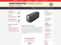 Uninterrupted Power Supply Uninterrupted Power Supply