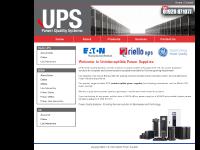 Uninterruptible Power Supplies - Uninterrupted Power - Eaton - Riello - GE Uninterruptible Power Supplies - Uninterrupted Power - Eaton - Riello - GE
