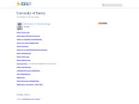 uniofsurreyblogs.org.uk University of Surrey, admin, University of Surrey blogs uniofsurreyblogs.org.uk University of Surrey, admin, University of Surrey blogs