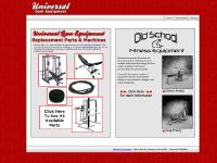 Universal Gym Equipment : Universal Fitness Equipment : Replacement Parts : Cables : Pulleys : Centurion : Spartan : Maximus : Power Pak